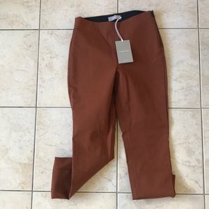 EVERLANE Side Zip Stretch Cotton Pant